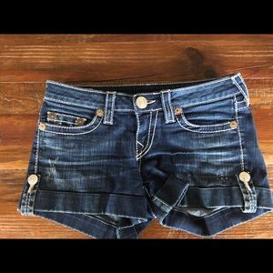 True Religion Jess Big T shorts